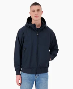 Airforce Jack Hooded Four-Way Stretch Donker Blauw*Heren Jassen