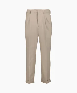 Ami Paris Broek Carott Fit Taupe*Heren Broeken