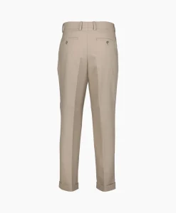Ami Paris Broek Carott Fit Taupe*Heren Broeken