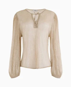 Anna Van Toor Blouse 26A05-03428 Goud*Dames Blouses