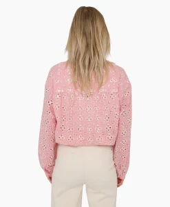 Anna Van Toor Blouse 17A05-03393 Rose*Dames Blouses