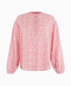Anna Van Toor Blouse 17A05-03393 Rose*Dames Blouses