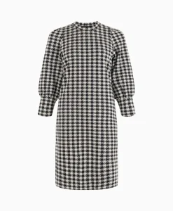 Anna Van Toor Jurk 26A06-03631 Zwart*Dames Jurken