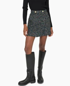 Anna Van Toor Rok 26A03-02650 Zwart*Dames Rokken