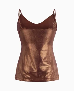 Anna Van Toor T-Shirt 74A04-03657 Brons*Dames T-Shirts & Tops