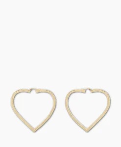 Anna+nina Oorbellen Funky Love Hoop Goud*Dames Sieraden
