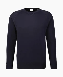Aspesi Pullover Maglia Mod.M039 Donker Blauw*Heren Truien