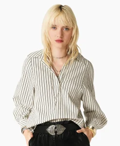 Ba&sh Ba&Sh Blouse Felicia Ecru*Dames Blouses