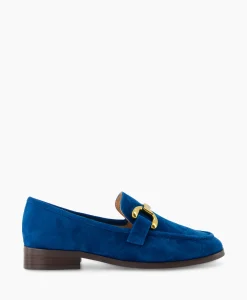 Bibi Lou Loafer Suede Blauw*Dames Instappers
