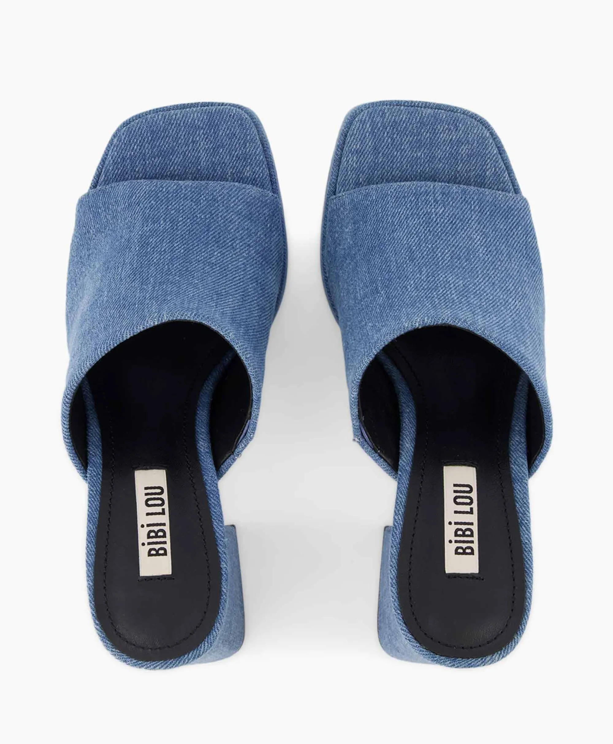 Bibi Lou Pump Canvas Jeans Blauw*Dames Pumps