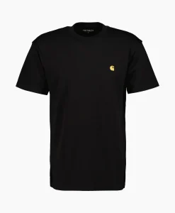 Carhartt Wip T-Shirt S/S Chase Zwart*Heren T-Shirts