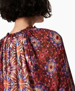 Chufy Blouse Lena Bordeaux*Dames Blouses