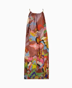 Chufy Maxi Jurk Rain Bordeaux*Dames Bruiloftskleding