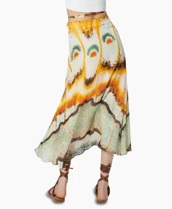 Chufy Maxi Rok Jasmine Geel*Dames Rokken