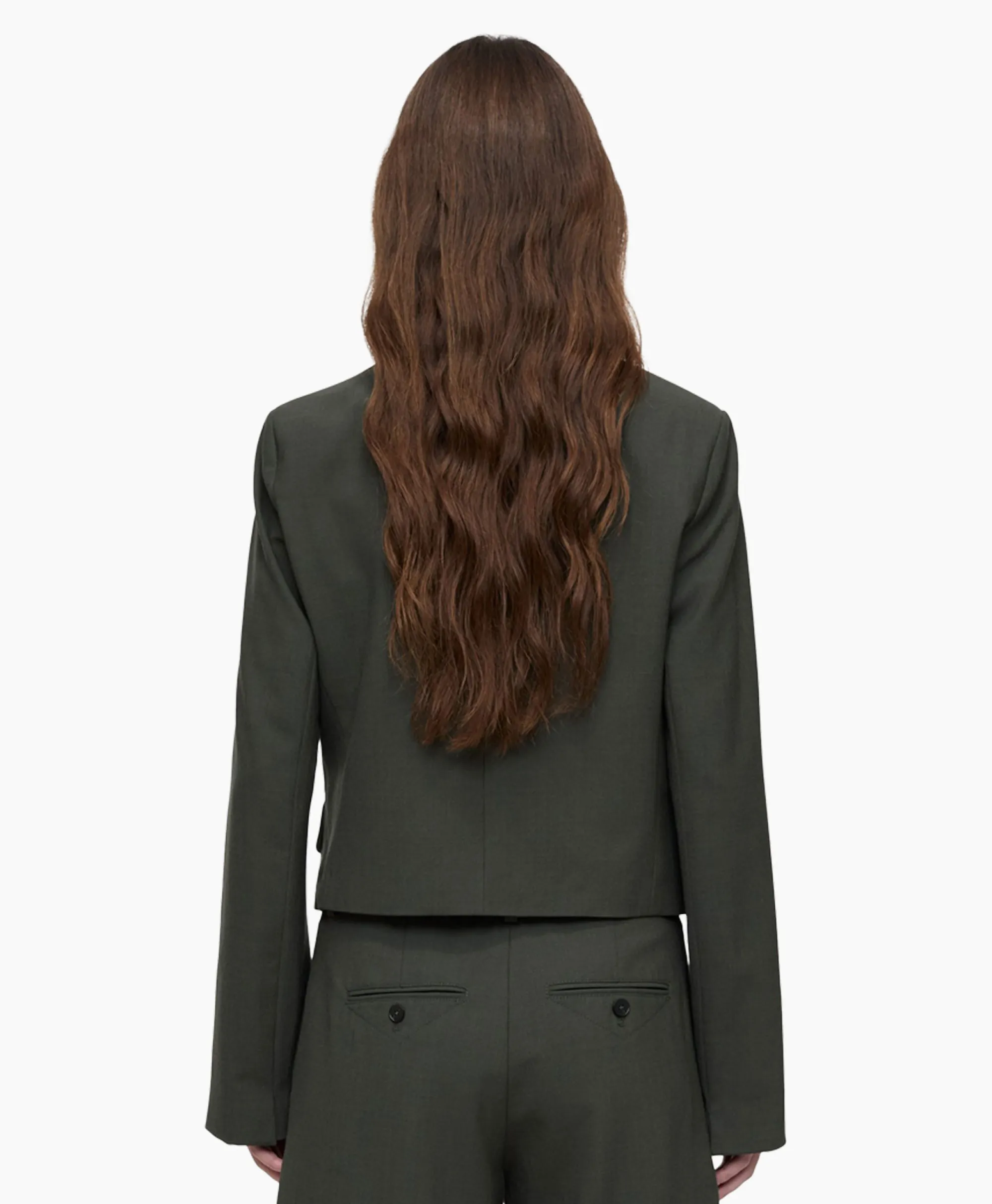 Closed Blazer Fitted Groen*Dames Blazers