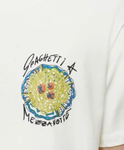 Closed T-Shirt Korte Mouw Printed Ecru*Dames T-Shirts & Tops