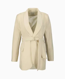 Co'couture Co'Couture Blazer Volacc Belt Bruin*Dames Blazers