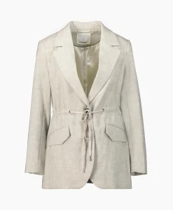 Co'couture Co'Couture Blazer Winnie Tie String Grijs*Dames Blazers