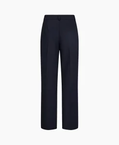 Co'couture Co'Couture Pantalon Vola Wide Donker Blauw*Dames Broeken