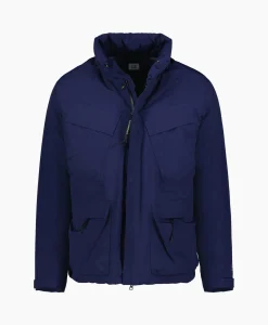 Cp Company Jack Micro-M (R) Down Field Blauw*Heren Jassen