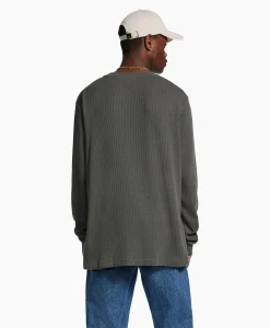 Daily Paper Longsleeve Arabesque Donker Groen*Heren T-Shirts