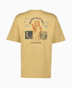 Daily Paper T-Shirt Korte Mouw Identity Beige*Heren T-Shirts
