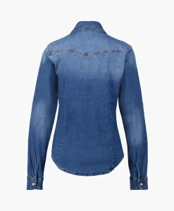 D'arc D'Arc Blouse Campo Blauw*Dames Blouses