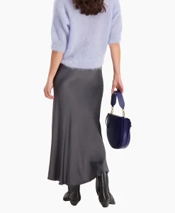 D'arc D'Arc Rok Midi Grijs*Dames Rokken