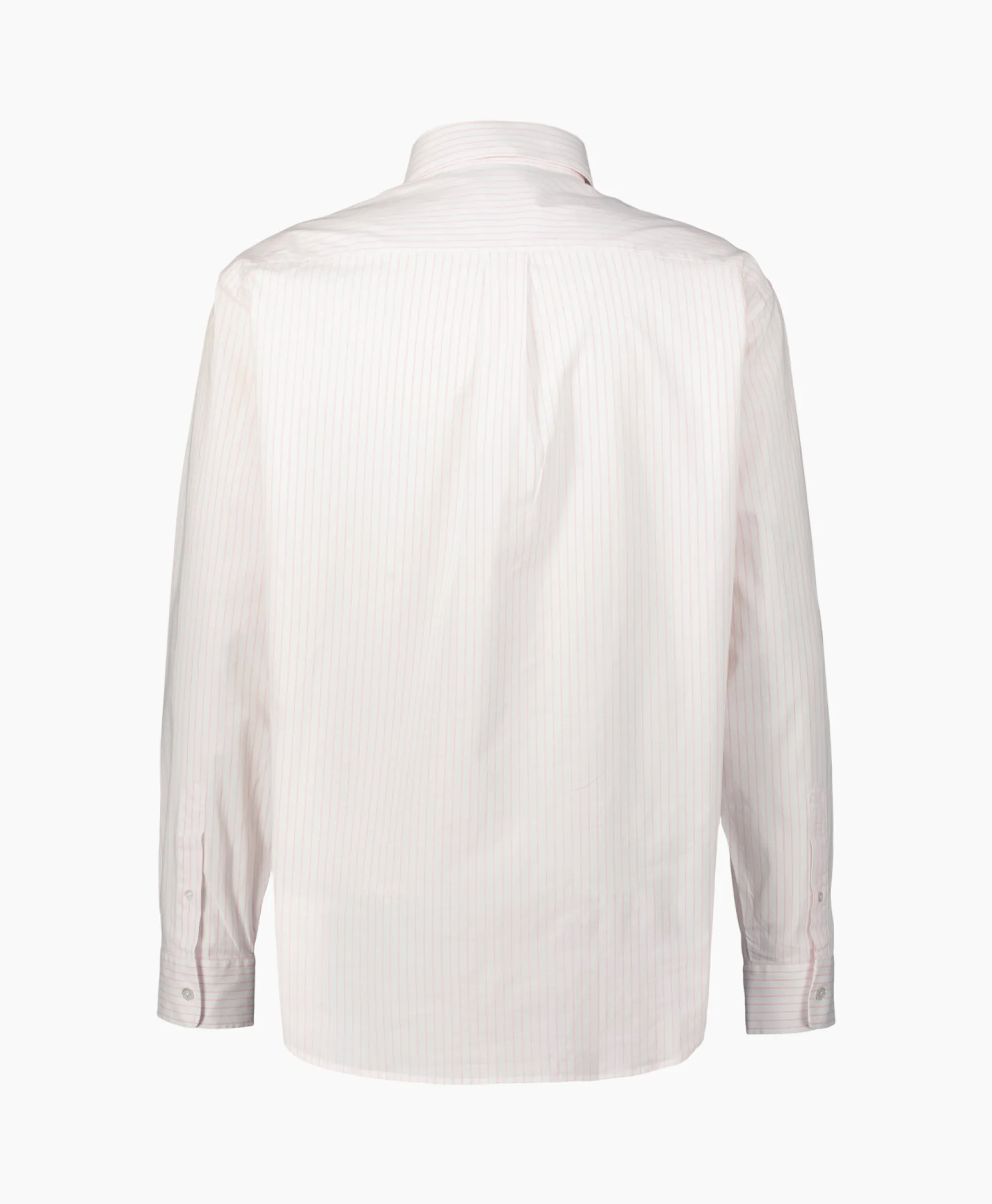 Drole De Monsieur Overhemd La Chemise Rayee Rose*Heren Overhemden