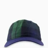 Drole De Monsieur Pet La Casquette Tartan Groen*Heren Petten