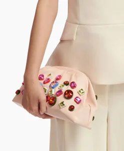 Essentiel Antwerp Clutch Finestones Off White*Dames Tassen