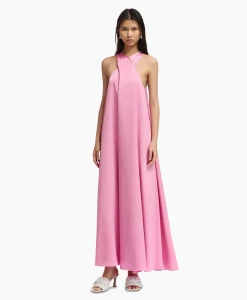 Essentiel Antwerp Maxi Jurk Finch Roze*Dames Bruiloftskleding