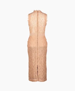 Essentiel Antwerp Midi Jurk Emery Pink*Dames Bruiloftskleding