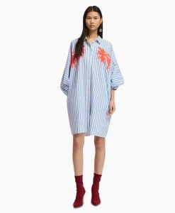 Essentiel Antwerp Mini Jurk Frilled Off White*Dames Bruiloftskleding