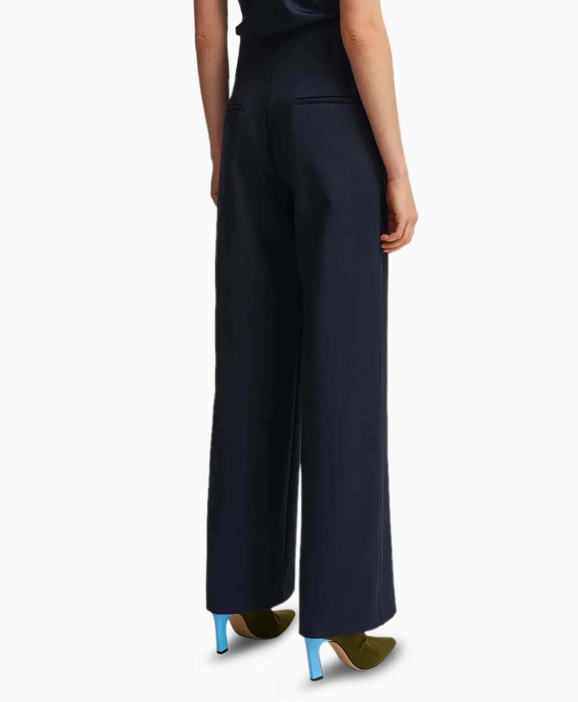 Essentiel Antwerp Pantalon Fermission Blauw*Dames Broeken