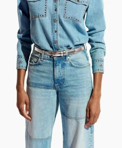 Essentiel Antwerp Riem Fredastair Zilver*Dames Riemen