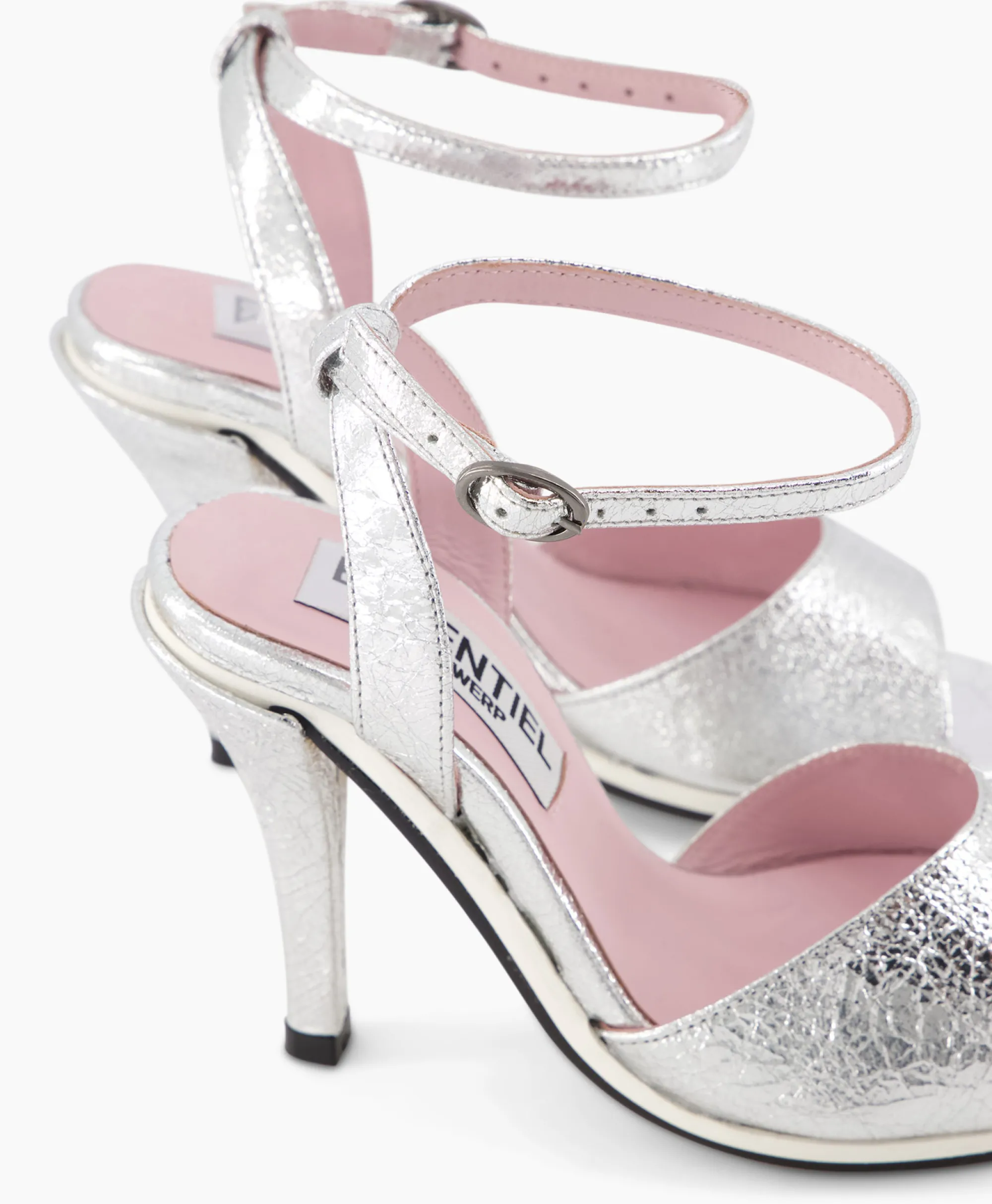 Essentiel Antwerp Sandaal Met Hak Fasino Zilver*Dames Pumps