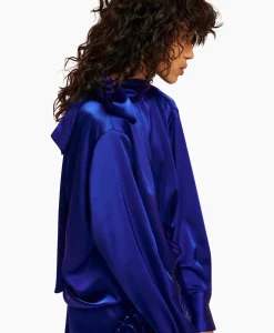 Essentiel Antwerp Top Esatin Blauw*Dames T-Shirts & Tops