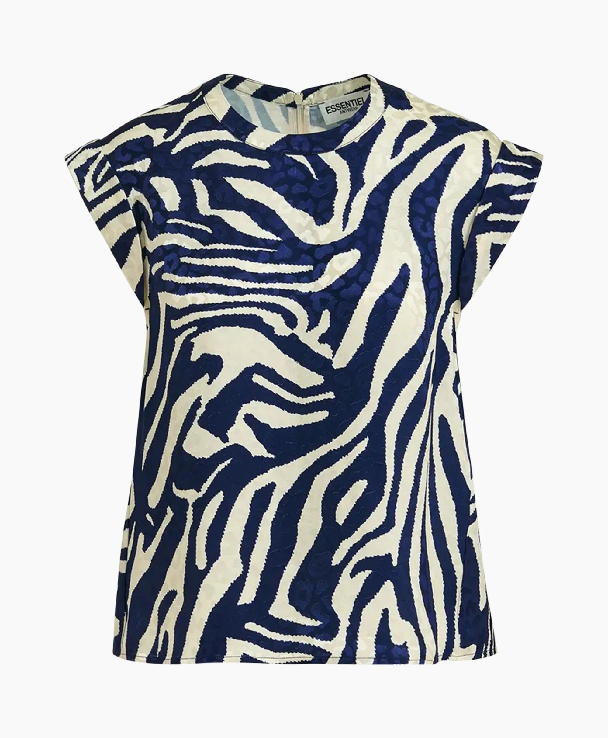 Essentiel Antwerp Top Feebee Blauw*Dames T-Shirts & Tops