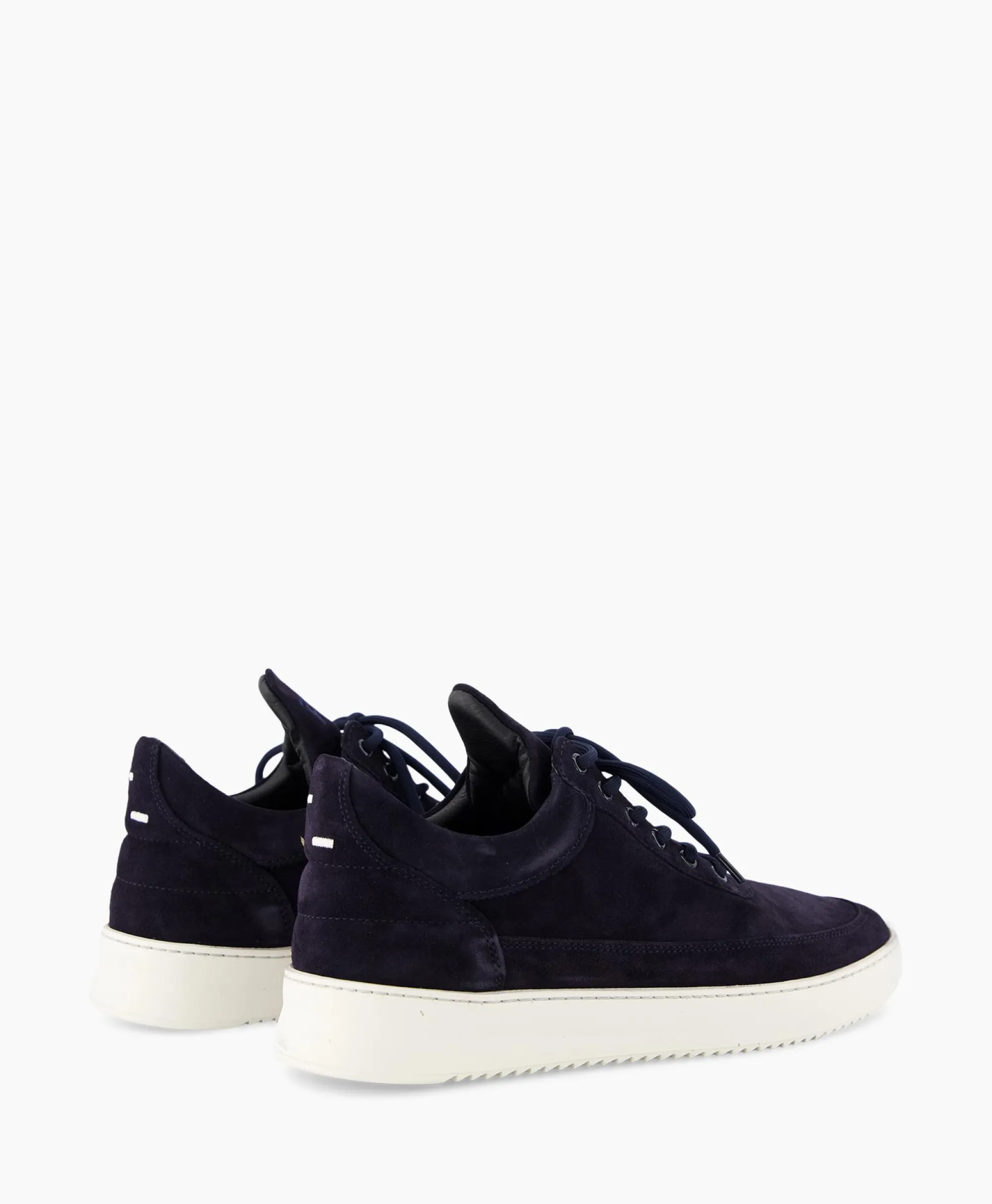 Filling Pieces Sneaker Low Top Suede Navy Donker Blauw*Heren Sneakers