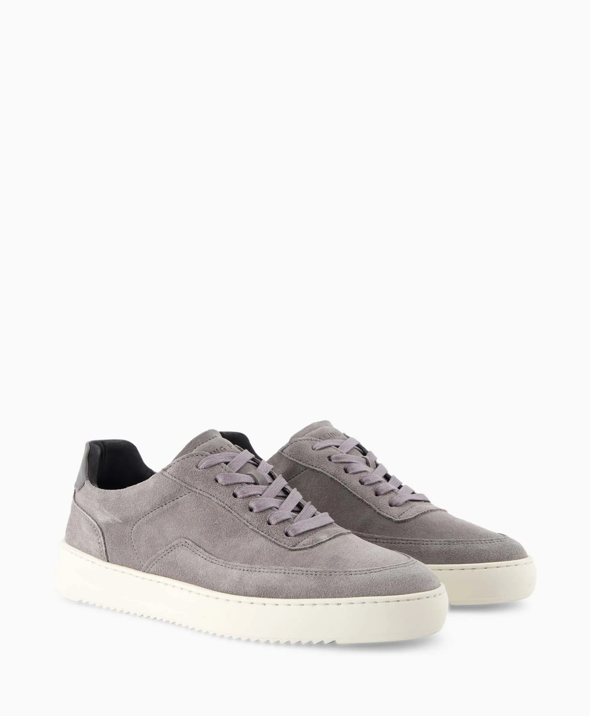 Filling Pieces Sneaker Mondo Suede Organic Grijs*Heren Sneakers