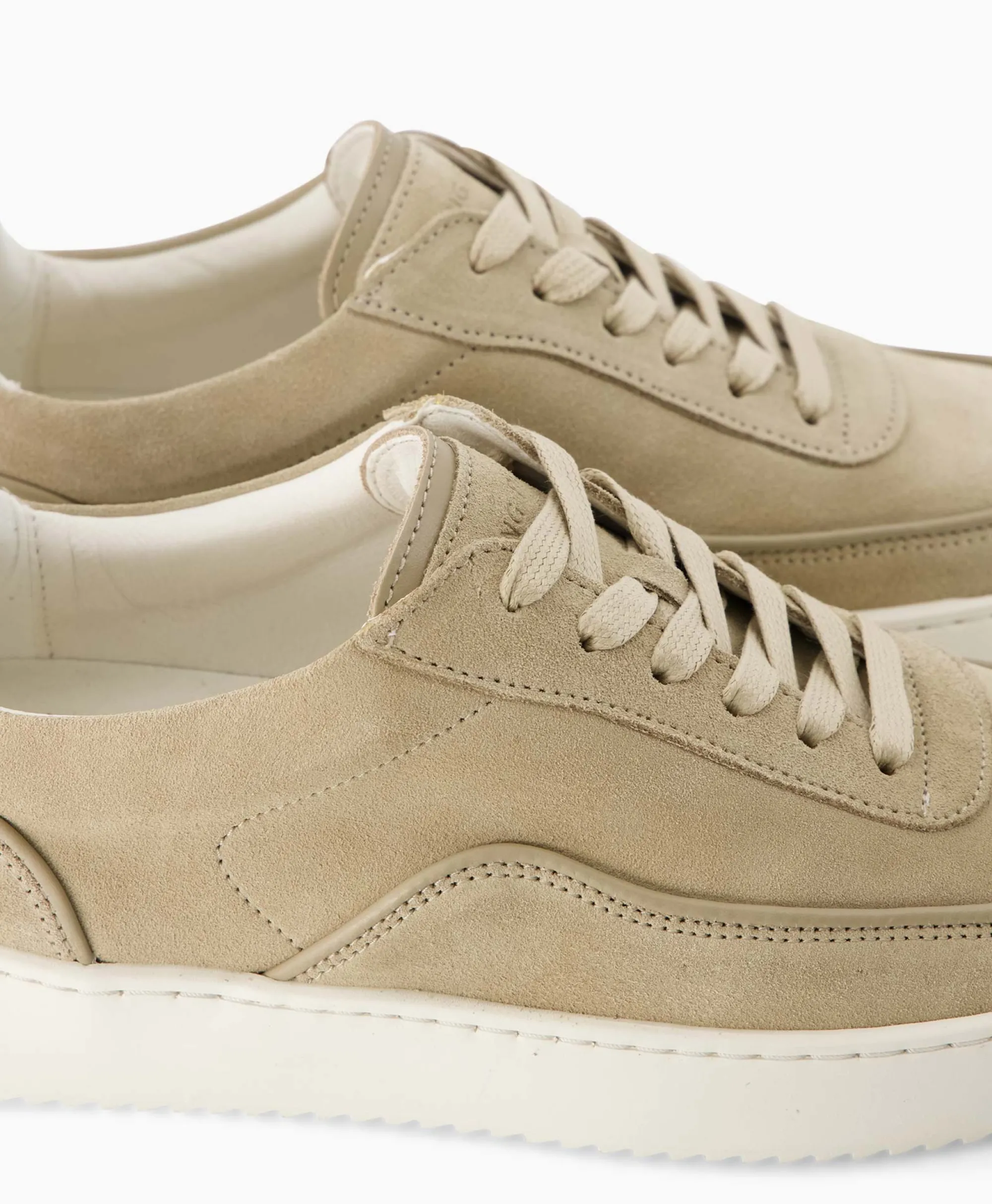 Filling Pieces Sneaker Mondo Suede Lux Beige*Heren Sneakers