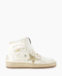 Golden Goose Sneaker Sky Star Nappa Upper Laminated Wit*Dames Sneakers