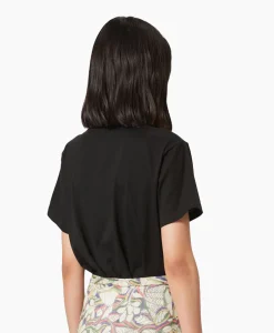 Isabel Marant T-Shirt Korte Mouw Vidal-Gz Zwart*Dames T-Shirts & Tops
