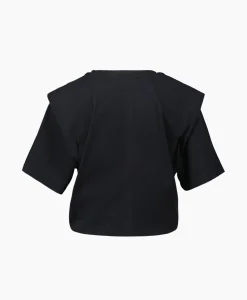 Isabel Marant T-Shirt Korte Mouw Zelikia-Gd Zwart*Dames T-Shirts & Tops