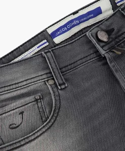 Jacob Cohen Jeans Bard Slim Fit Grijs*Heren Broeken