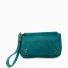 Jérôme Dreyfuss Jerome Dreyfuss Clutch Clap M Groen*Dames Tassen