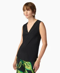 Joseph Ribkoff Top Korte Mouwen Zwart*Dames T-Shirts & Tops
