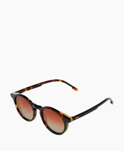 Komono Zonnebril Archie Tortoise Blonde Wing Beige*Heren Zonnebrillen