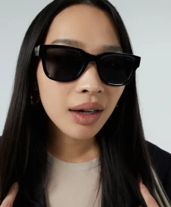 Komono Zonnebril Danny Black Clear Zwart*Heren Zonnebrillen